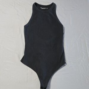Abercrombie & Fitch Sz Medium Black Sleeveless Bodysuit